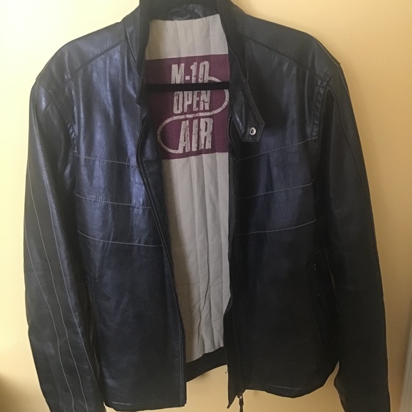 Artikel  Mens Leather Jacket - Picture 1 of 8